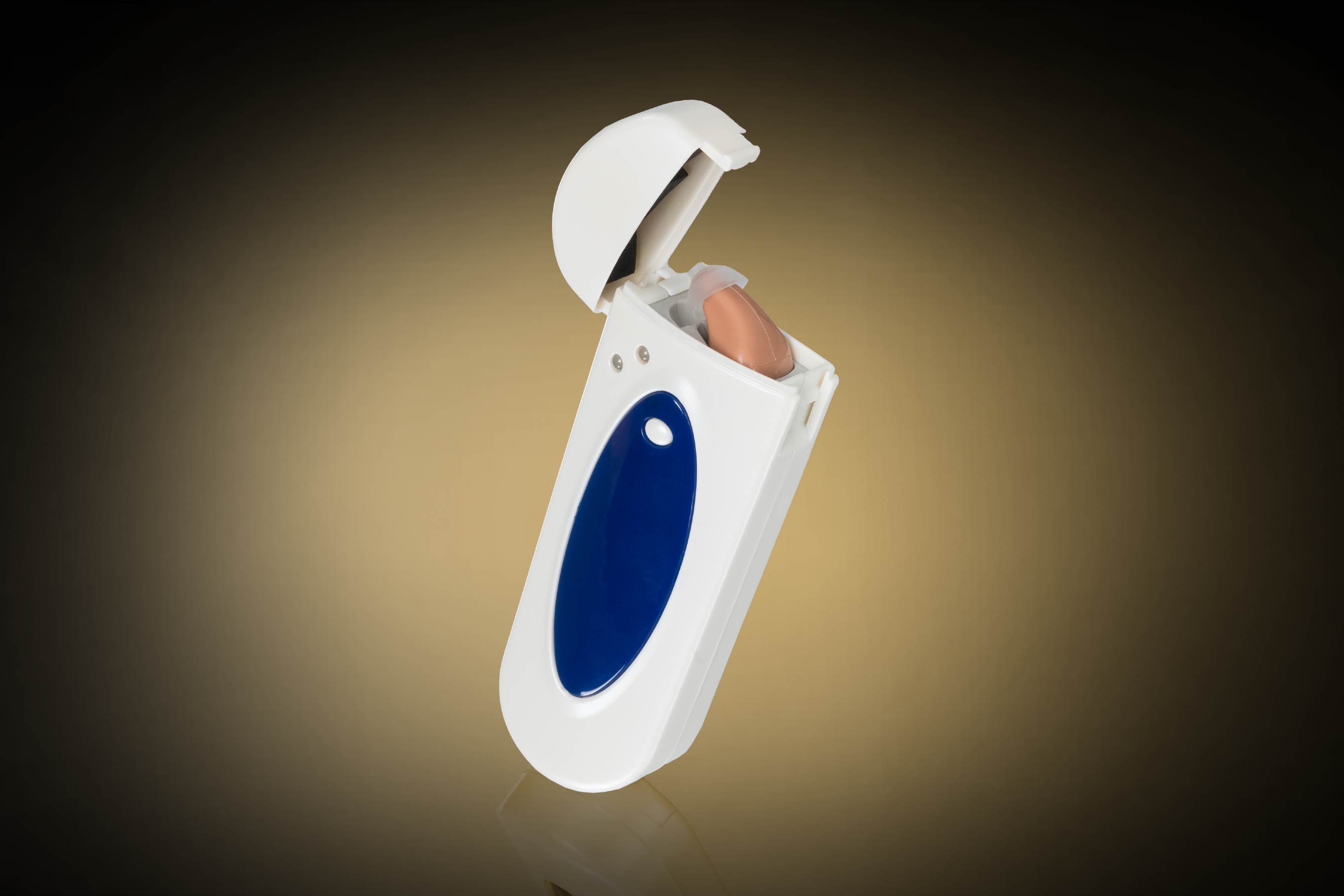 Rechargeable ITC Type Hearing Aid (single unit)